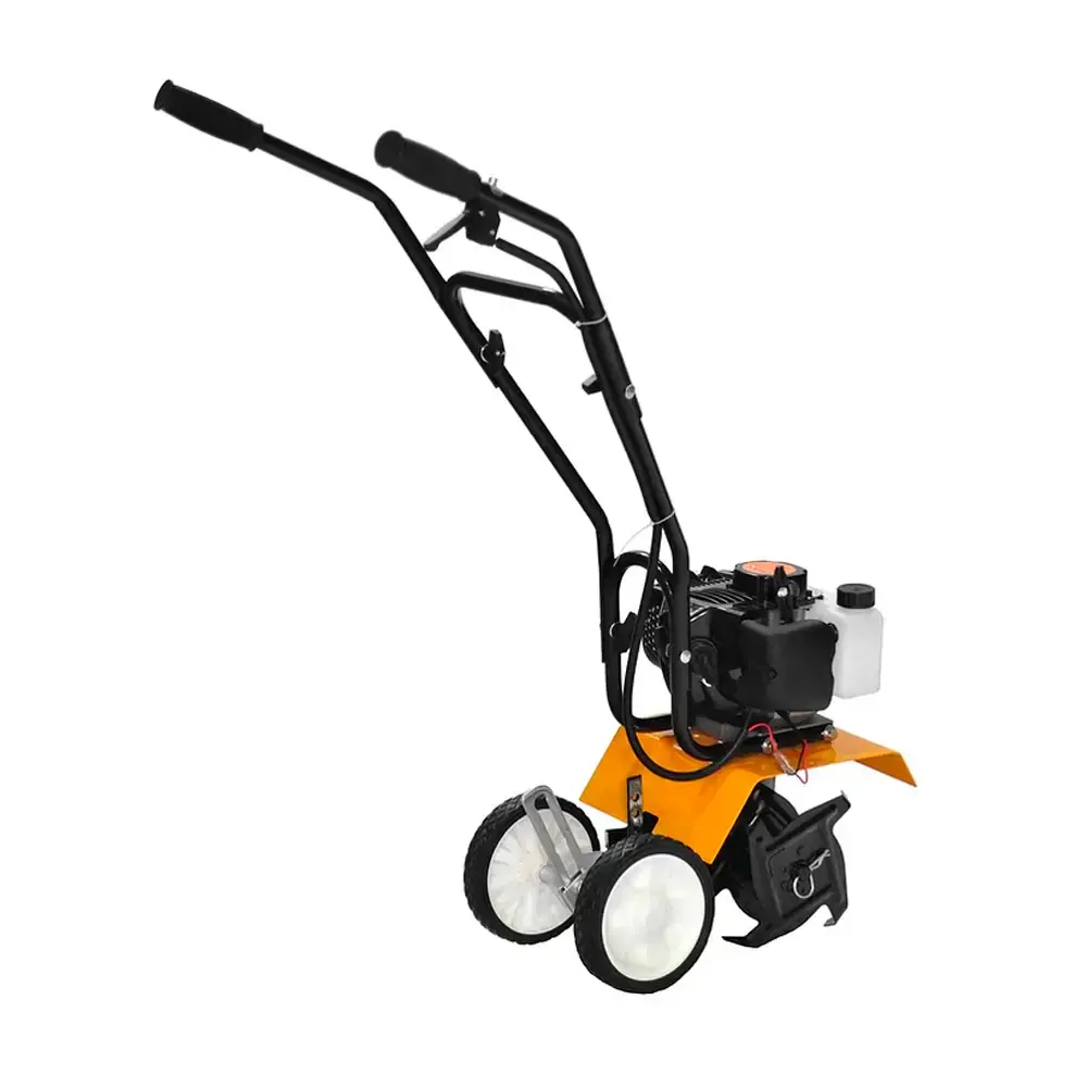 Motocultivador gasolina 1,7 HP 2T 51,7 CC rodas e enxadas ZT520 Zmax — fotografia 3