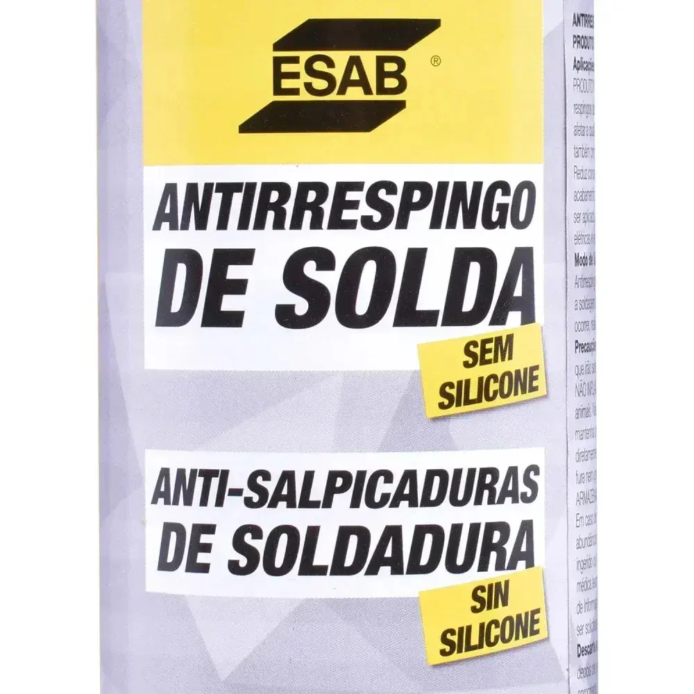 Antirrespingo sem silicone 400 ml Esab — fotografia 8