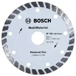 Disco de corte diamantado 110MM turbo Bosch — fotografia 5