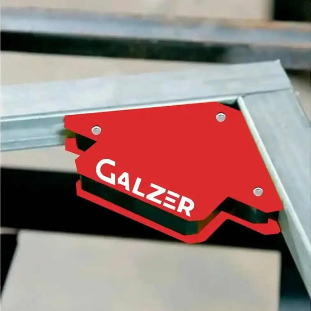 Esquadro magnético para soldador até 12 kgs 32 galzer — fotografia 5