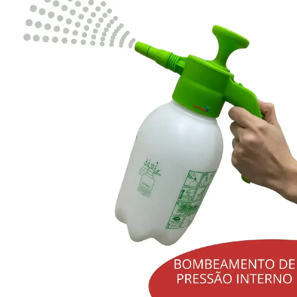 Pulverizador manual 2 litros manual IWPM2-002 ImportWay — fotografia 6