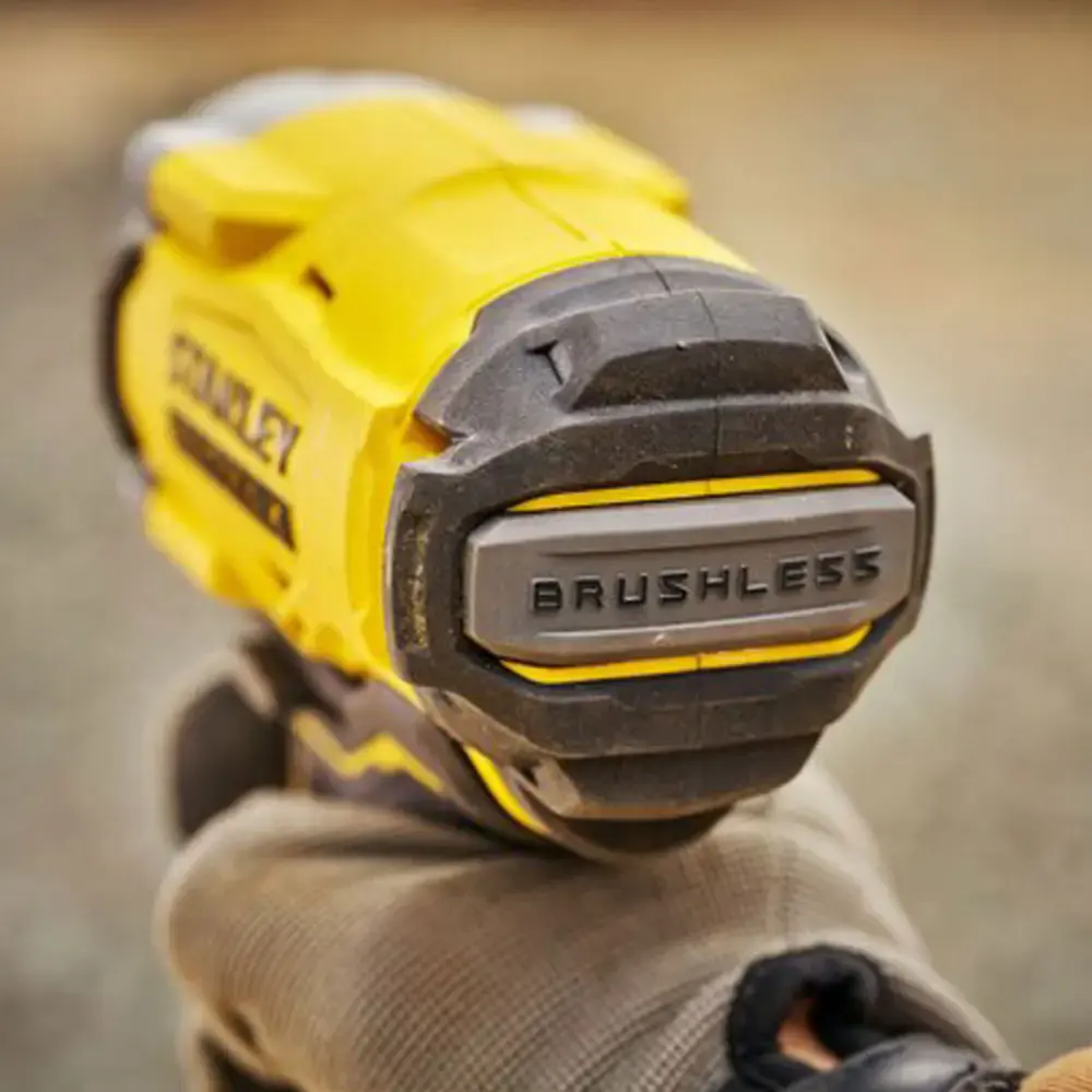Chave de impacto bateria 20V 1/2" brush 370 nm sem bateria e sem carregador SBW920-B2 Stanley — fotografia 5