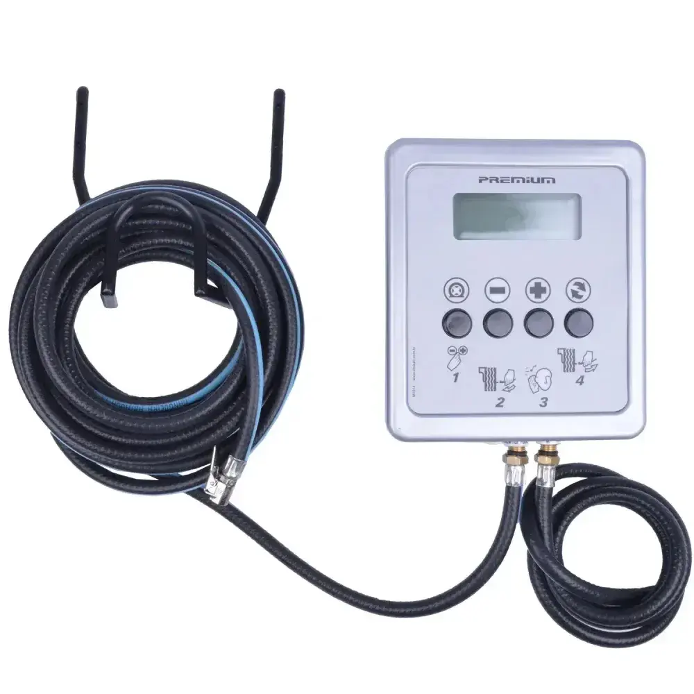 Calibrador de pneus digital com mangueira 8M 220V stok air — fotografia 5