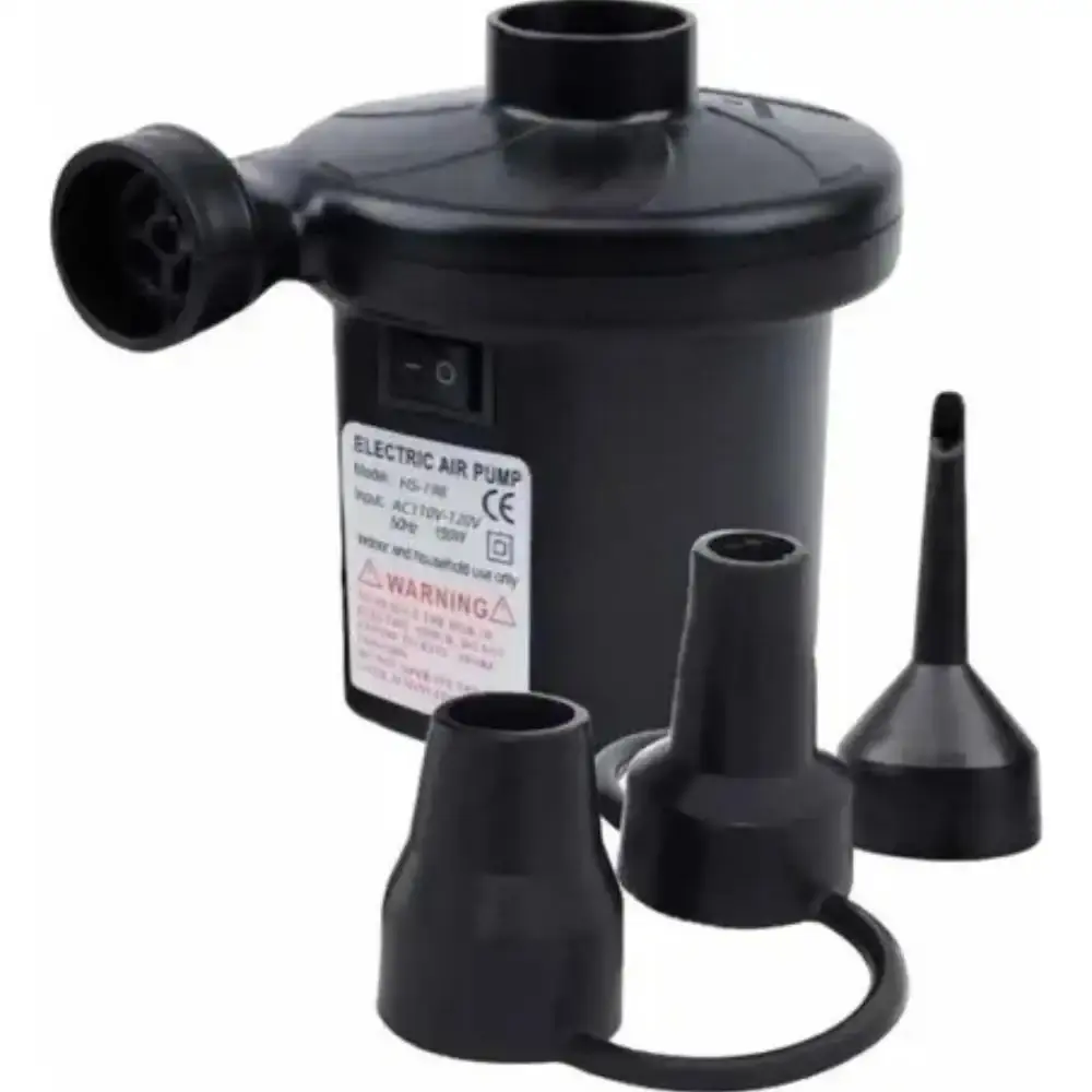 Bomba elétrica inflador para colchão, boia, piscinas e inflável Western 220 V — fotografia 11