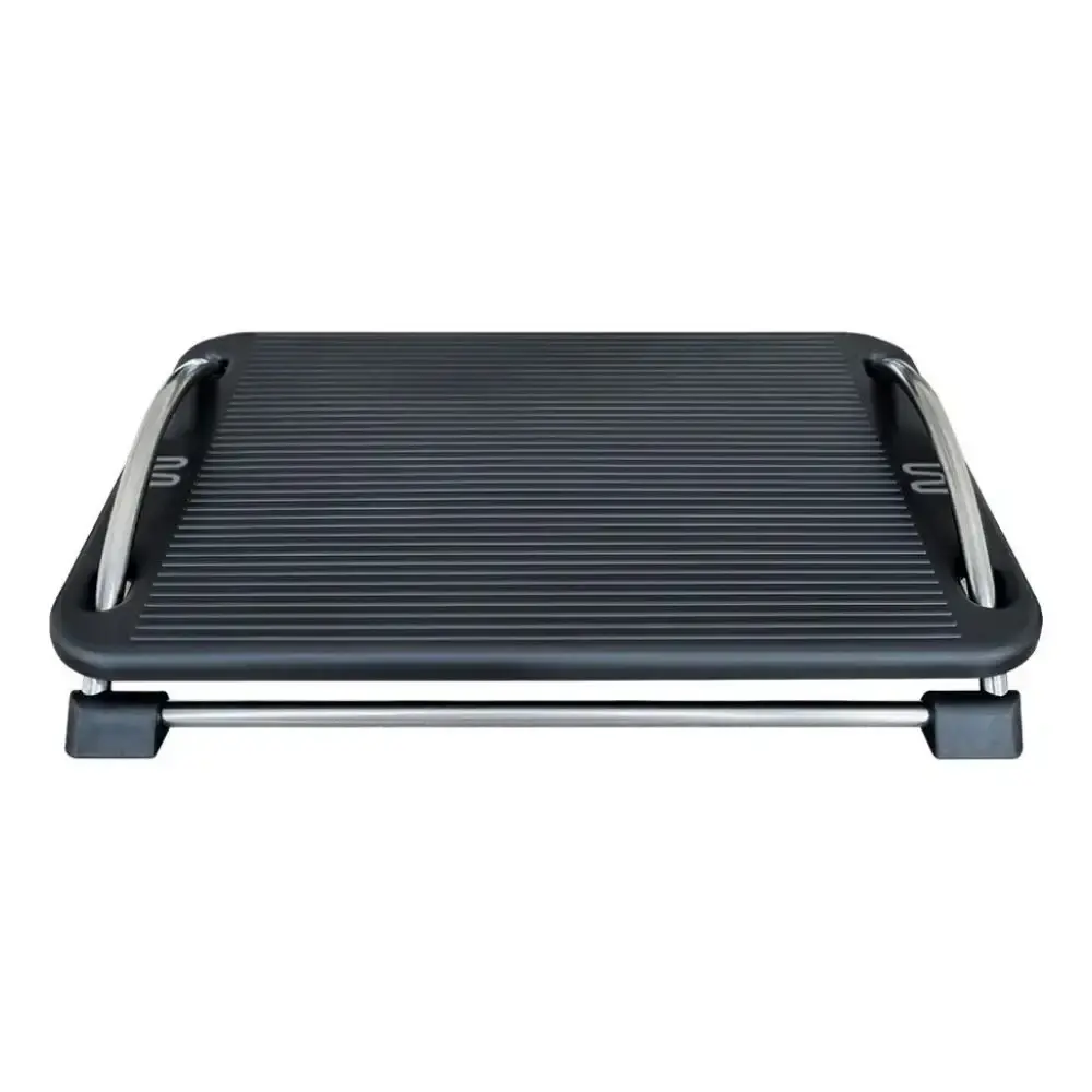Apoio de pés ergonômico preto para escritório AC059 Multilaser