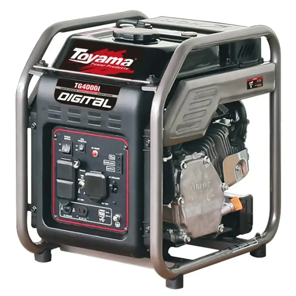 Gerador de energia à gasolina 4 KVA digital TG4000I Toyama 220 V — fotografia de referência
