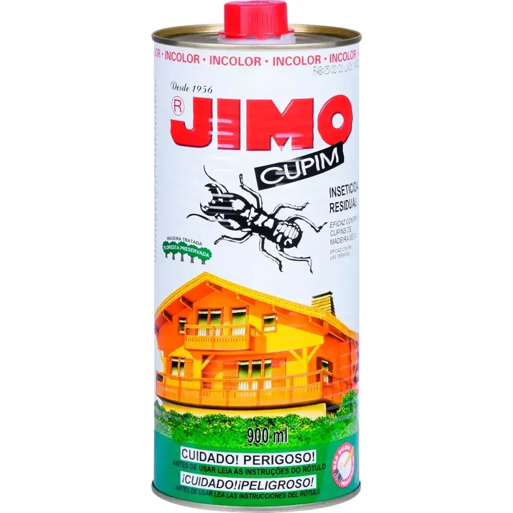 Inseticida jimo cupim incolor lata 900ML jimo Jimo Quimica — fotografia 5