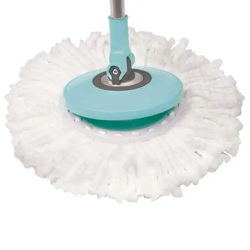 Balde com esfregão mop limpeza prática 8298 Mor — fotografia 6