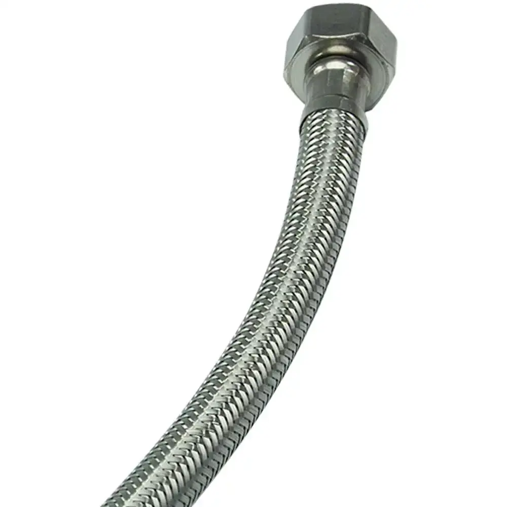 Mangueira engate 1/2 pol flexível inox 60 CM Kokay — fotografia 5