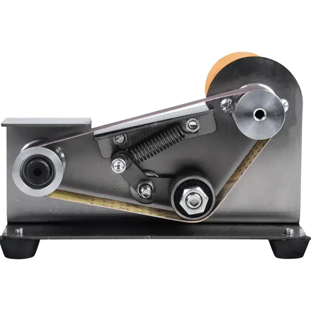Mini lixadeira de cinta com 10 lixas 330X30MM 9000RPM biv Bumafer — fotografia 7