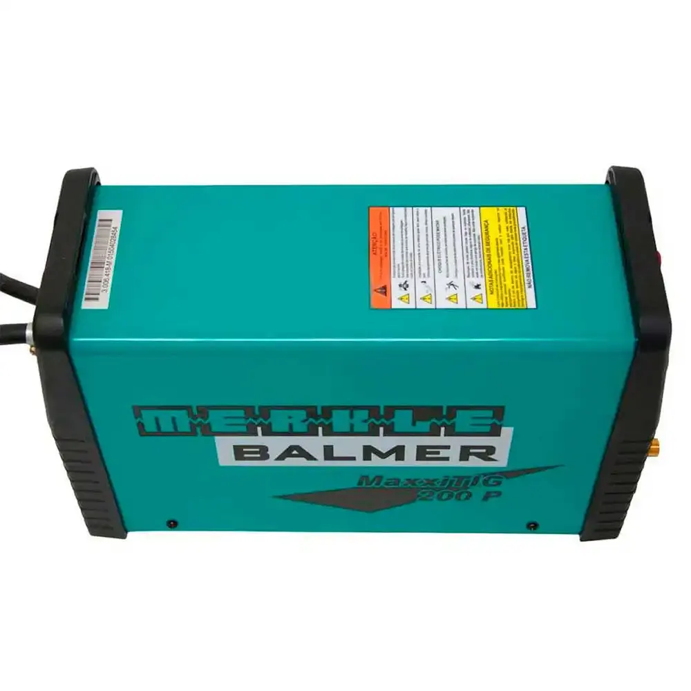 Solda inversora 200P maxxitig 6.8KVA monofásica 220V Balmer — fotografia 5