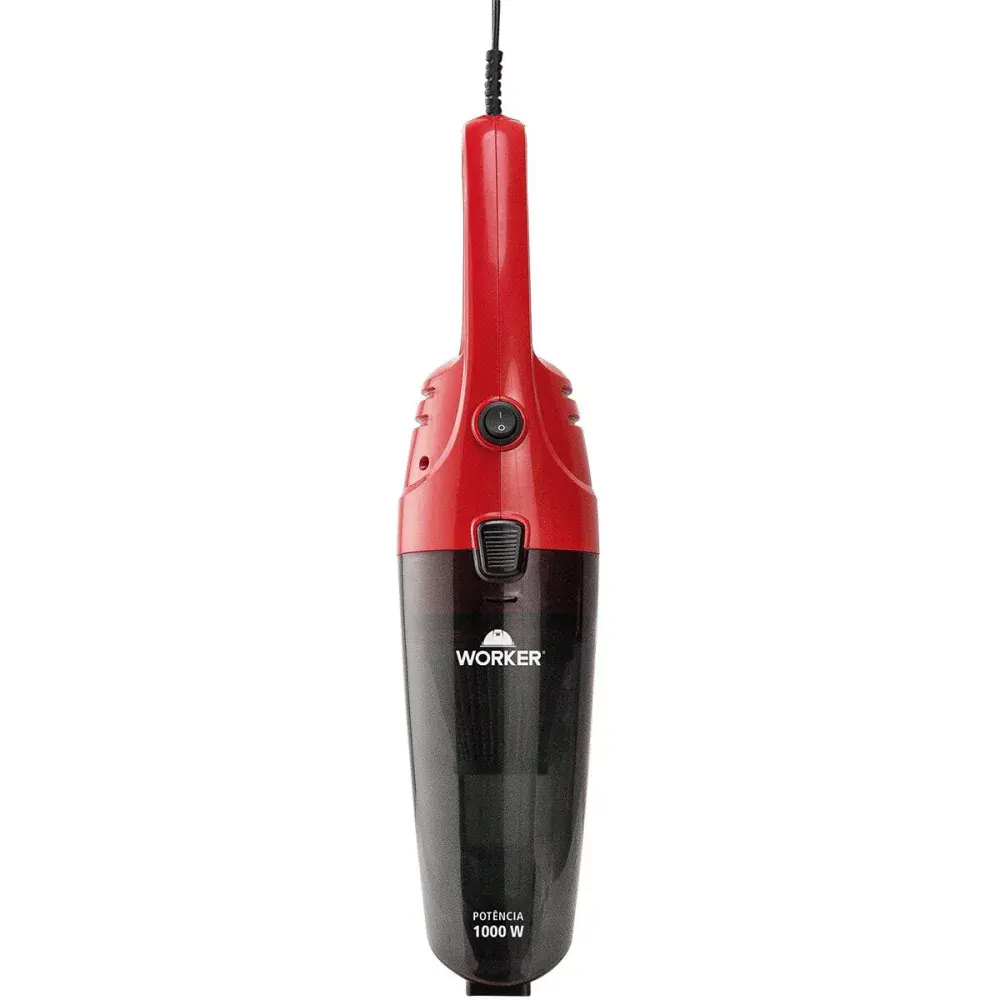 Aspirador de pó vertical 2 em 1 1000W 1,2L 127V Worker — fotografia 3