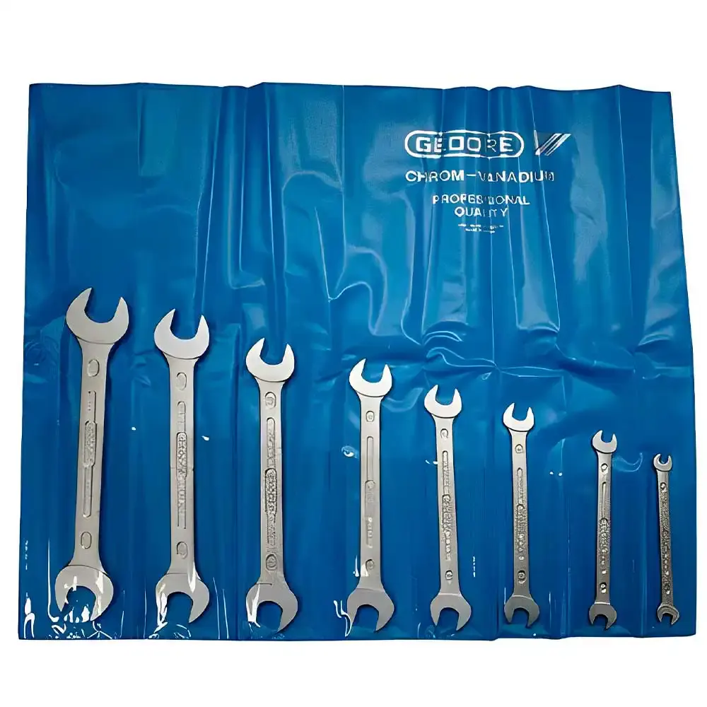 Jogo de chave fixa de 1/4 a 1.1/4 POL kit com 8 peças Gedore — fotografia de referência