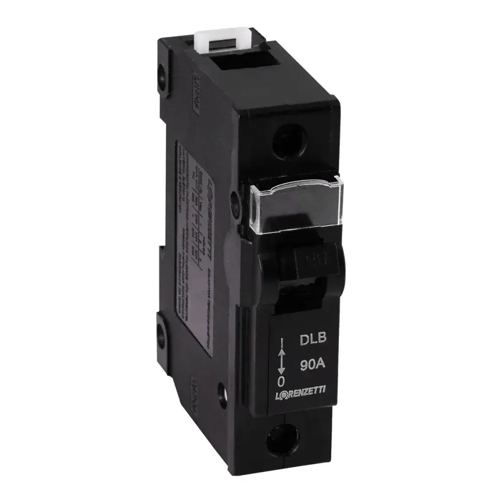 Disjuntor unipolar nema dlbe 90A Lorenzetti