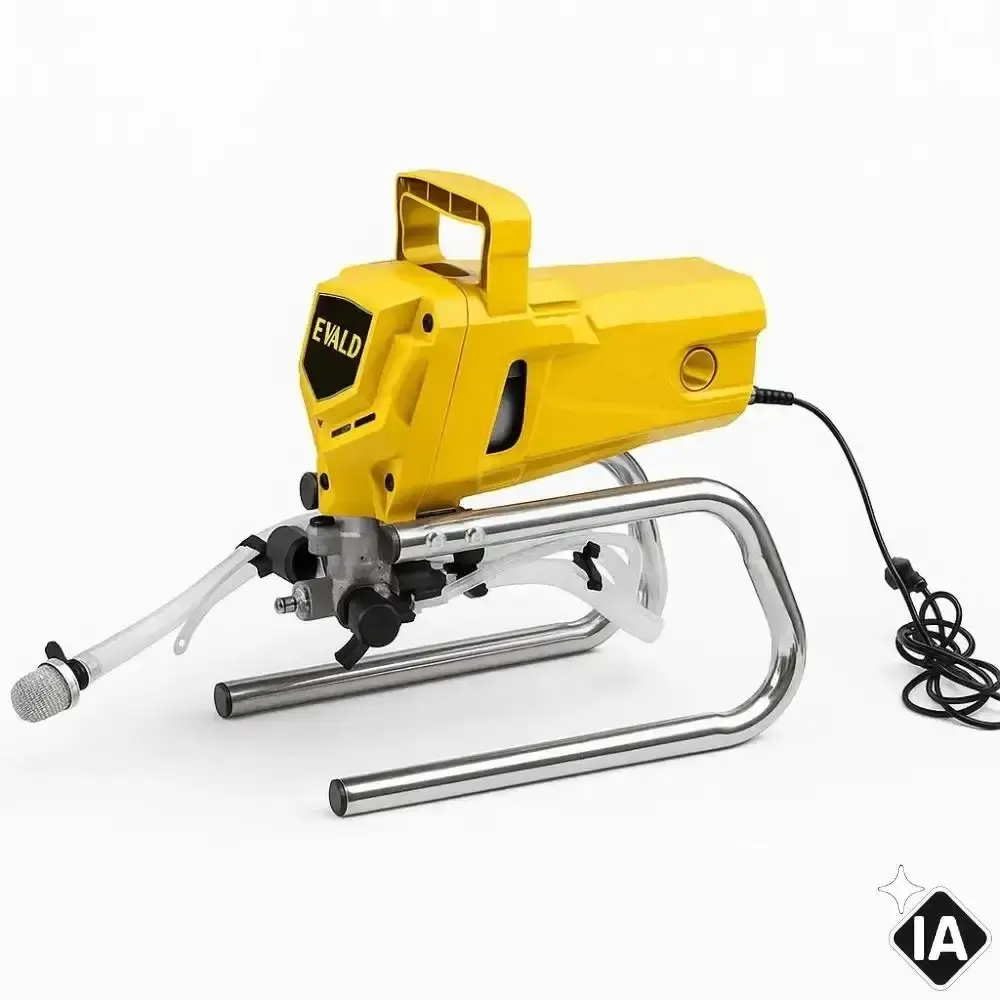 Máquina de pintura airless 1,3 HP 1000W 3000 PSI EMPA-1000 Evald 110 V — fotografia 6