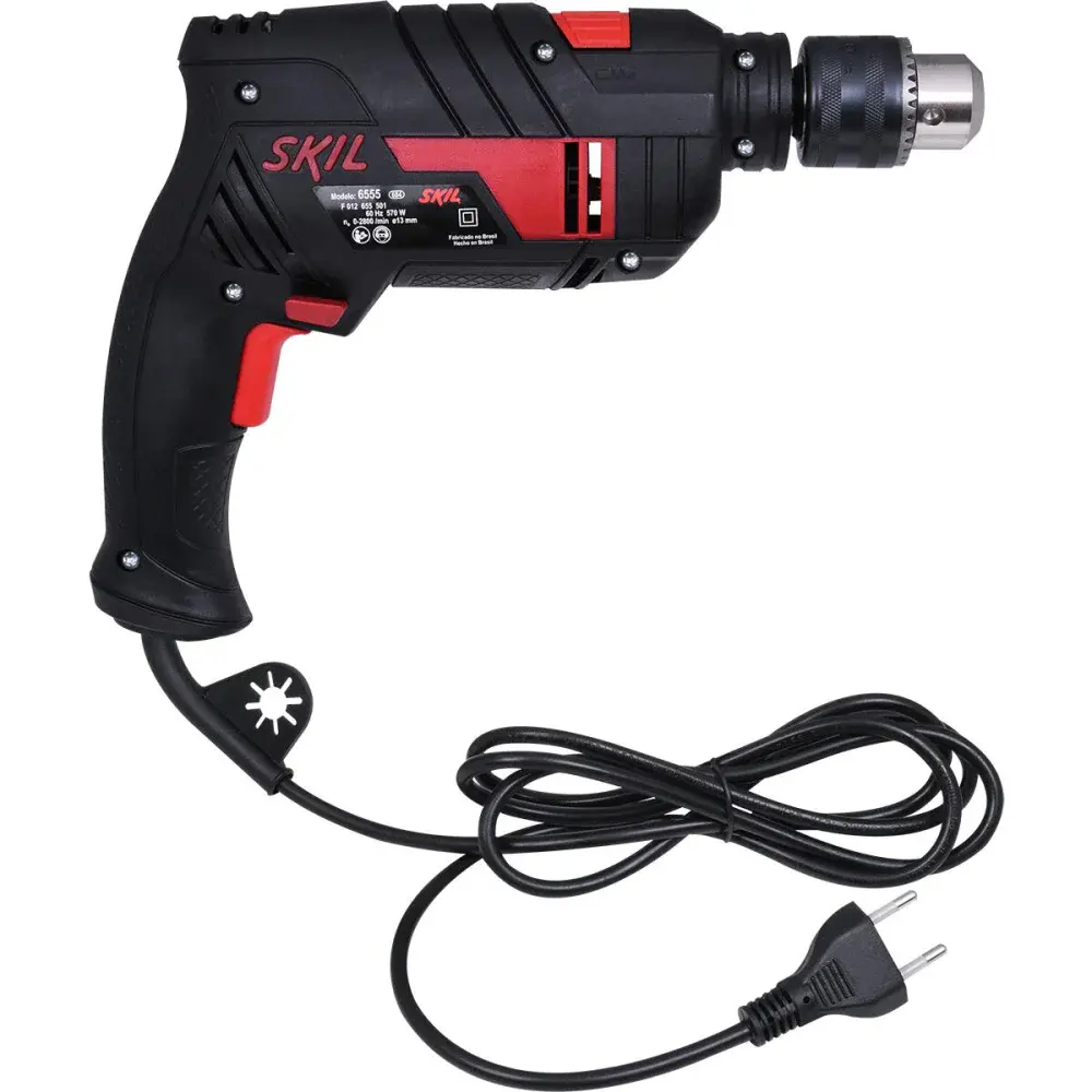 Furadeira de impacto 1/2” 570W modelo 6555 Skil - 127V — fotografia 2