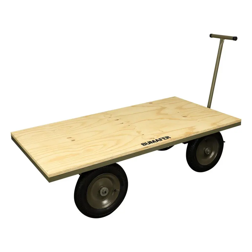 Carro plataforma compensado 1500X800MM 800KG Bumafer — fotografia 3