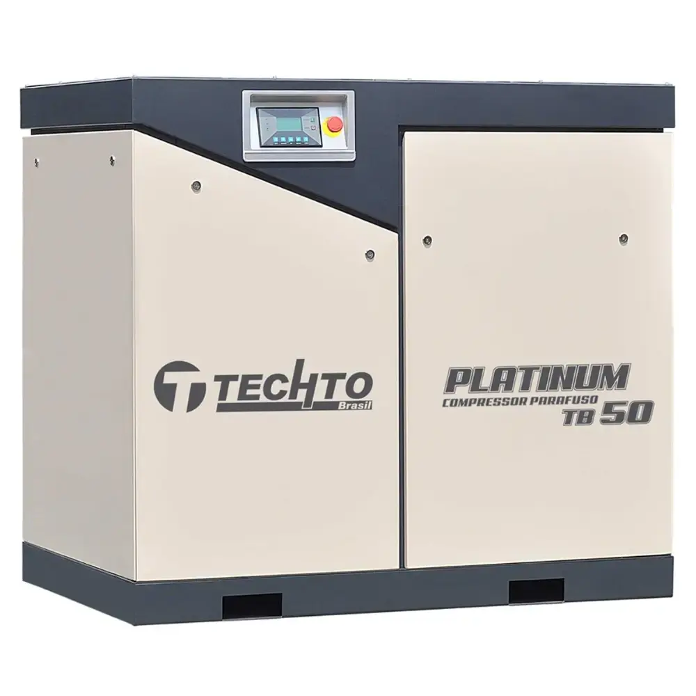 Compressor de parafuso platinum 50HP 8BAR 380V TB50 techto — fotografia de referência