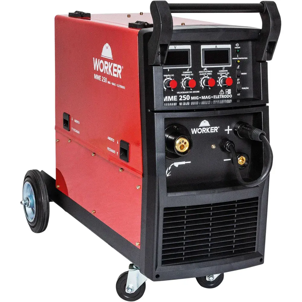 Máquina para solda mig/mag mme 250A 220V da Worker — fotografia 4