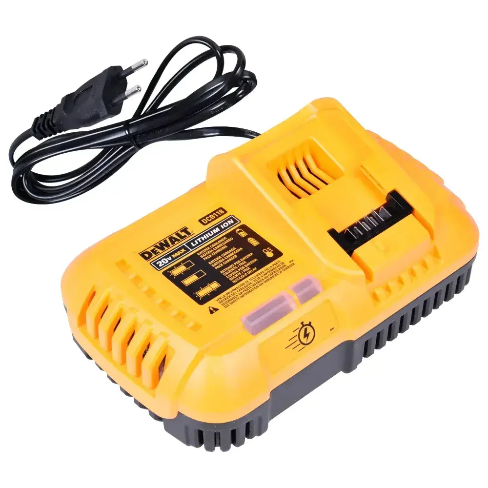 Carregador rápido flexvolt 20 a 60V DCB118-B2 Dewalt — fotografia 3