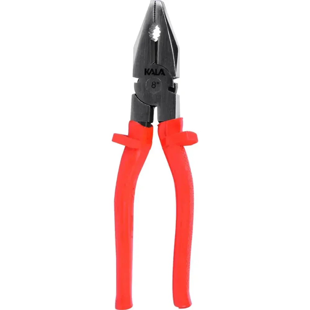 Alicate universal produzido em aço carbono forjado 8 Kala — fotografia 6