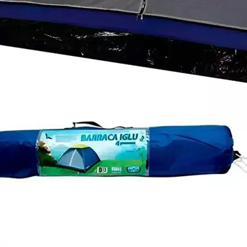 Barraca para camping 4 pessoas ImportWay com colchão inflável casal — fotografia 5