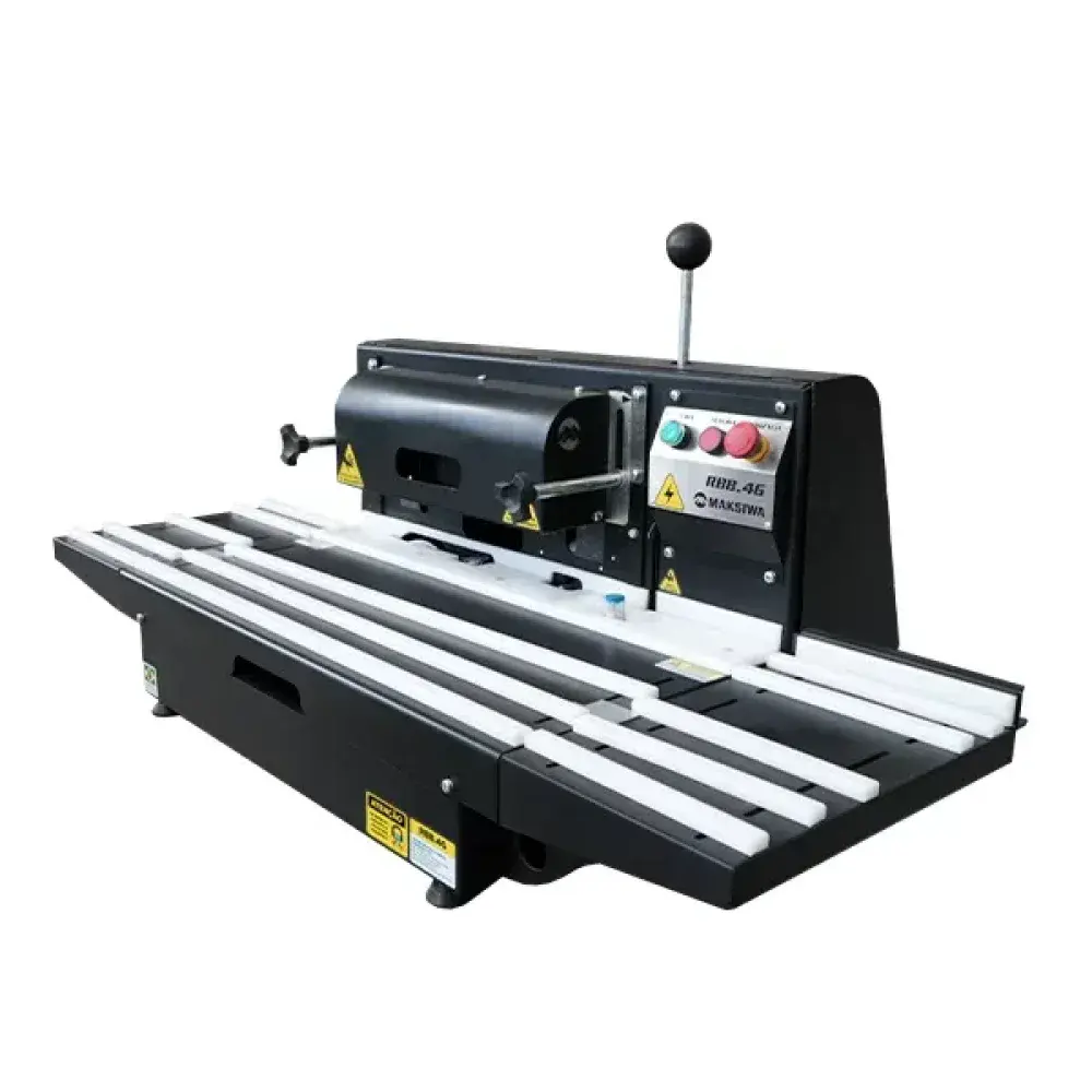 Refiladora de borda de bancada RBB4G 4 funções 2100W 220V Maksiwa — fotografia 2