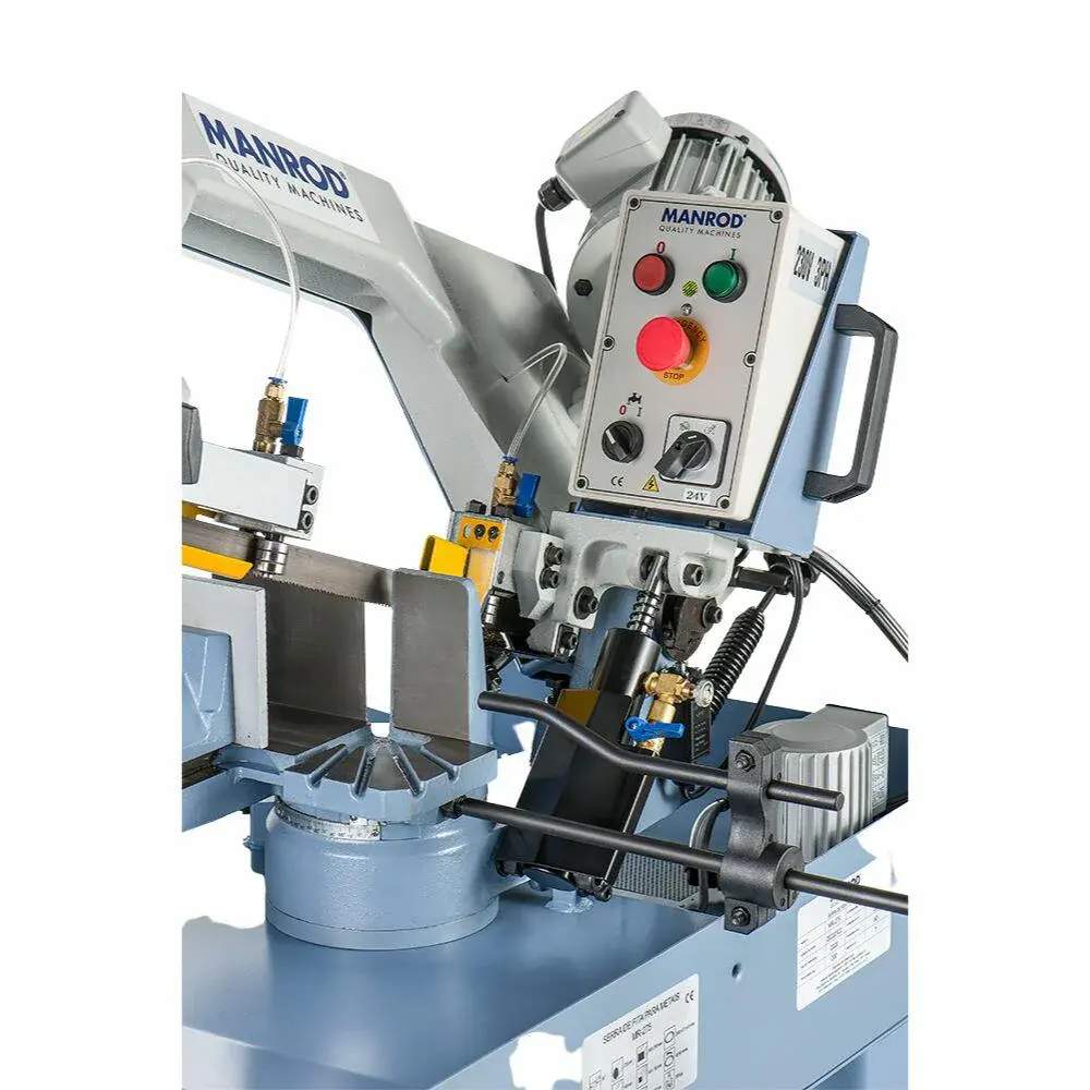 Máquina serra de fita MR-275 trifásico 220V industrial Manrod — fotografia 4