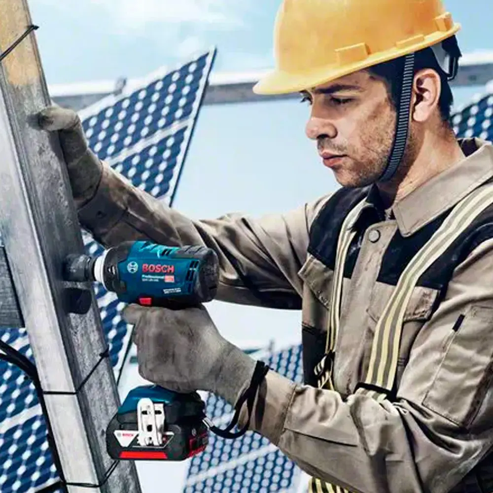 Chave de impacto à bateria 18V 1/2 POL 400NM brushless 18V-400 sem bateria Bosch — fotografia 4