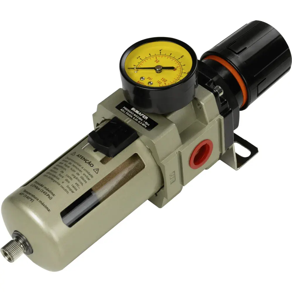 Regulador de pressão 145 lbf/pol 1/2 Bumafer — fotografia 10