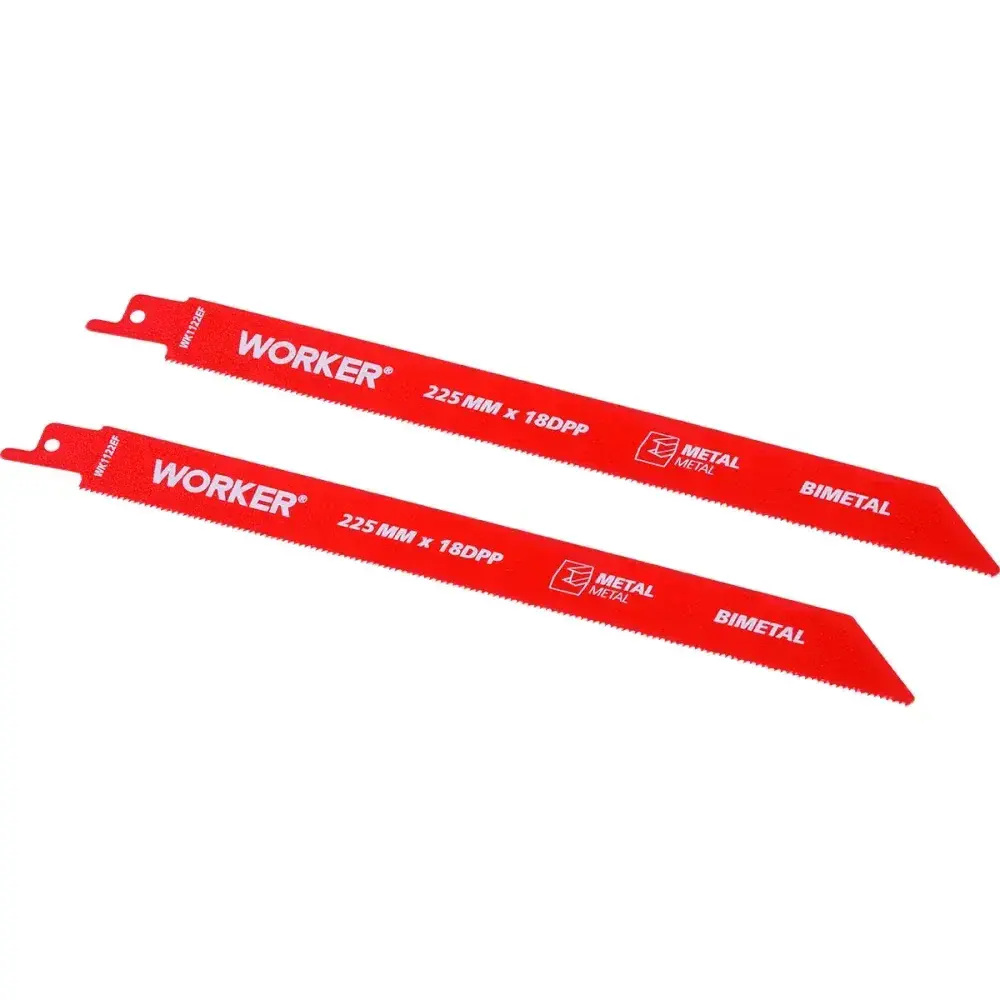 Lâmina para serra sabre bimetálica 1/2” 225MM 18 dentes Worker — fotografia 7