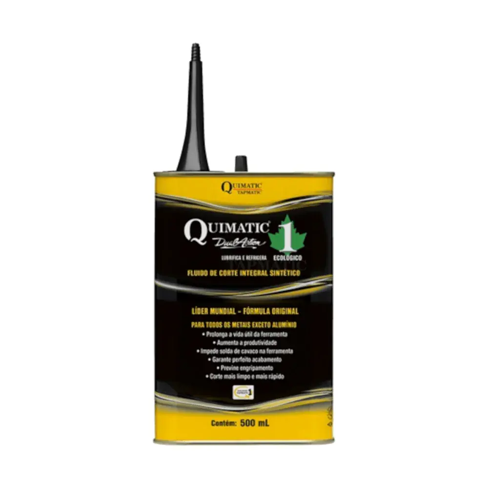Fluido de corte ecológico para metais ferrosos N1 500ML quimatic Quimatic Tapmatic