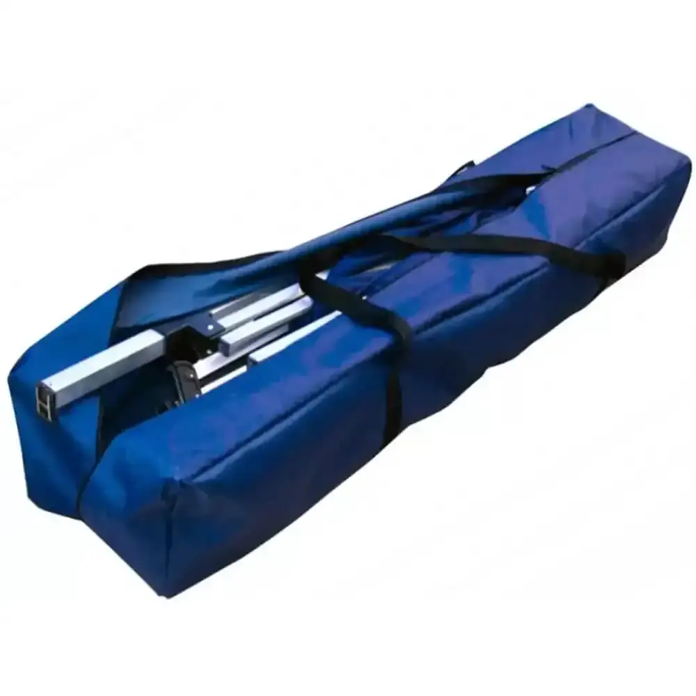 Tenda gazebo azul em poliéster 3X3M articulada 330300 BEL — fotografia 5
