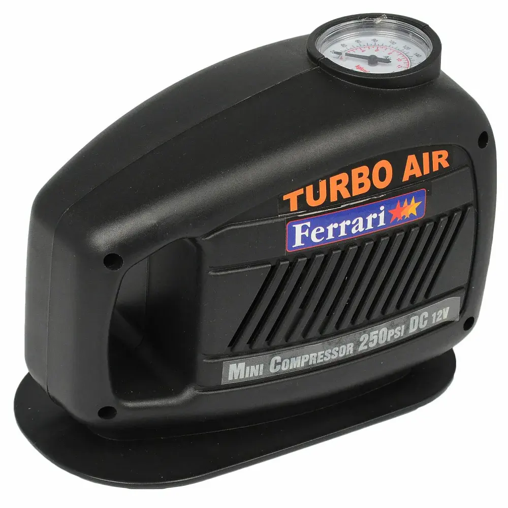 Mini compressor de ar 30 libras Ferrari MCTA12 - 12 volts — fotografia 4