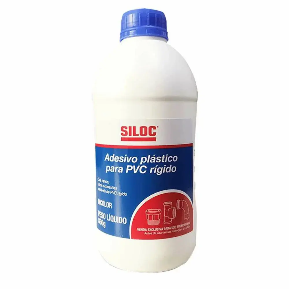 Adesivo pvc frasco 850GR Siloc