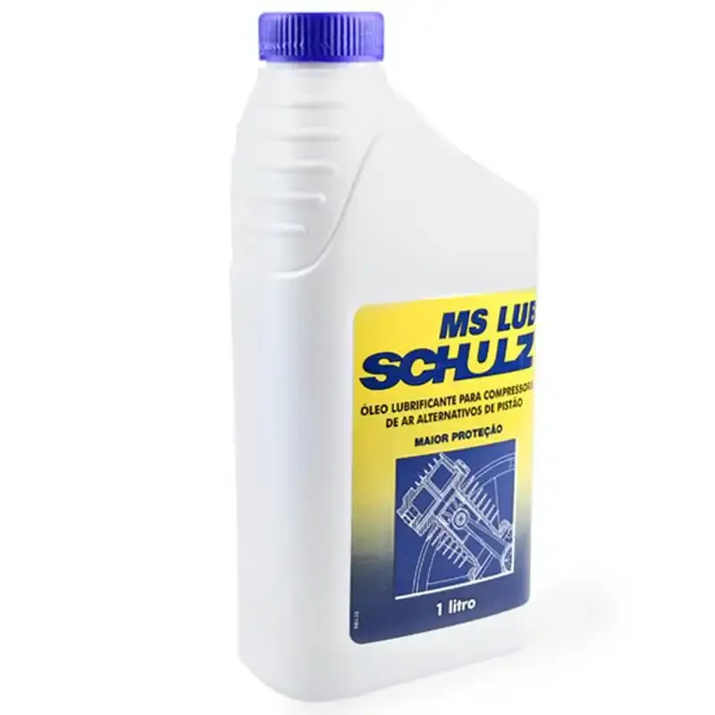 Óleo lubrificante para compressores de ar 1 litro 01000110 Schulz