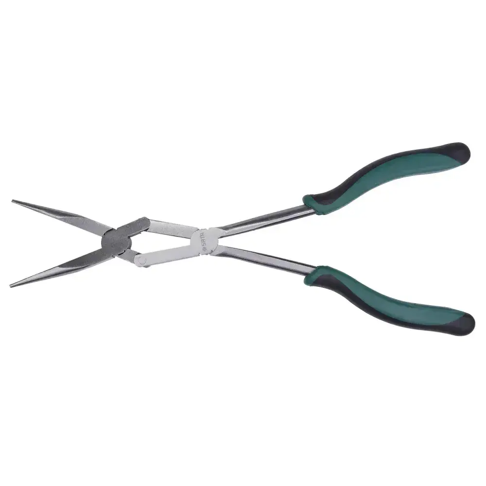 Alicate bico meia cana extra longo reto 34 cm ST70711ST Sata — fotografia 6