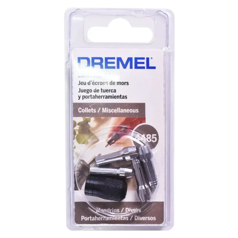 Jogo de pinç e mandril para micro retífica 4485 Dremel — fotografia 10