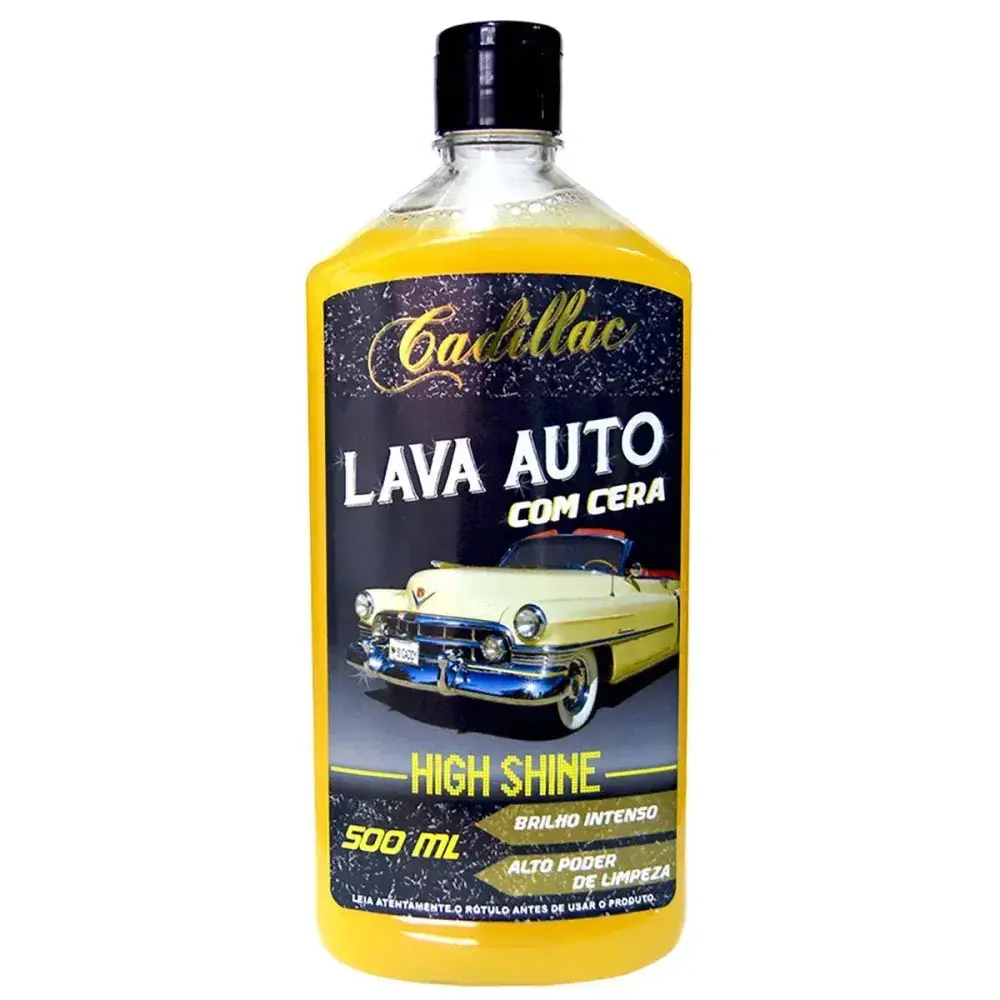 Lava auto com cera high shine 500ML Cadillac — fotografia 2