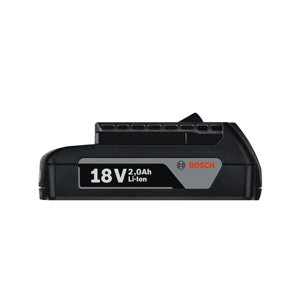 Kit 2 baterias gba 18V 2AH + carregador de baterias gal 18V-20 bivolt 18V Bosch — fotografia 8