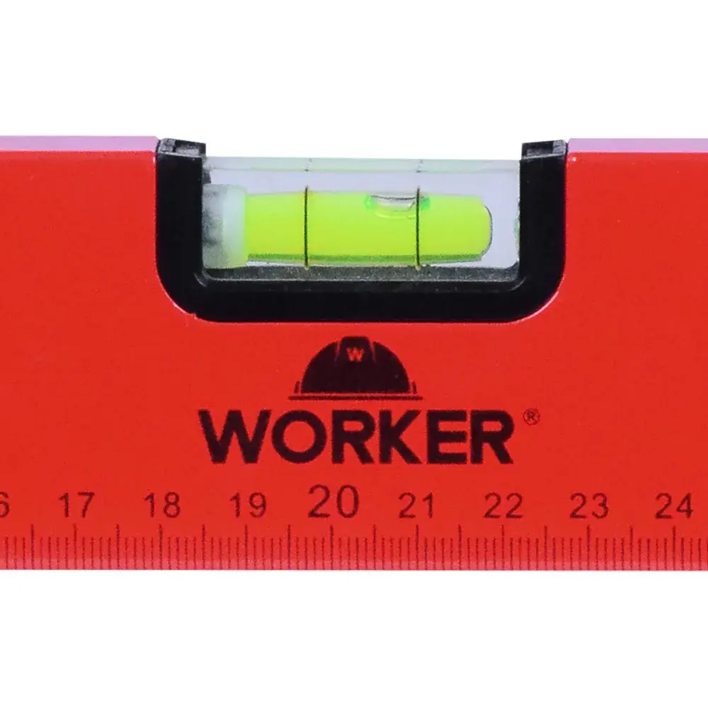 Nível tipo box profissional magnético 16 400MM Worker — fotografia 4
