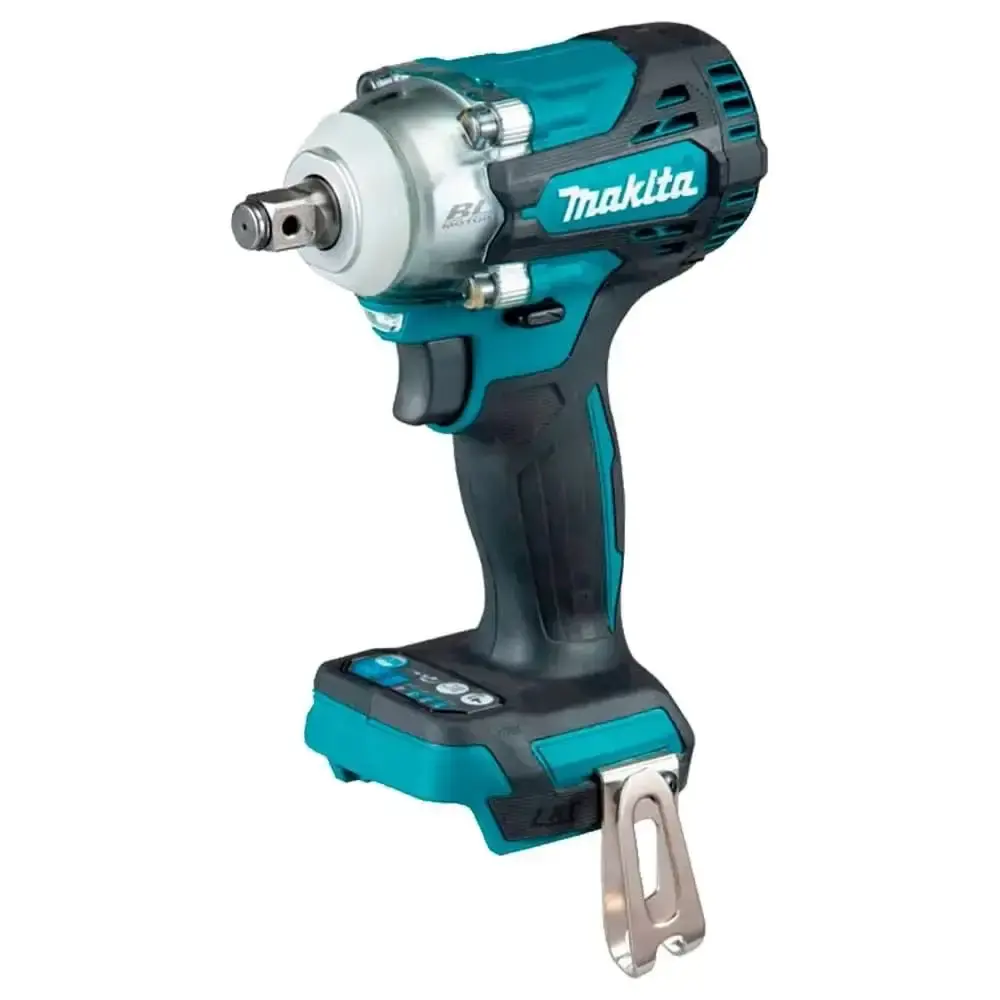 Soprador de folhas chave de impacto 1/2POL roçadeira corte 30CM 4 baterias 18V carregador Makita — fotografia 5