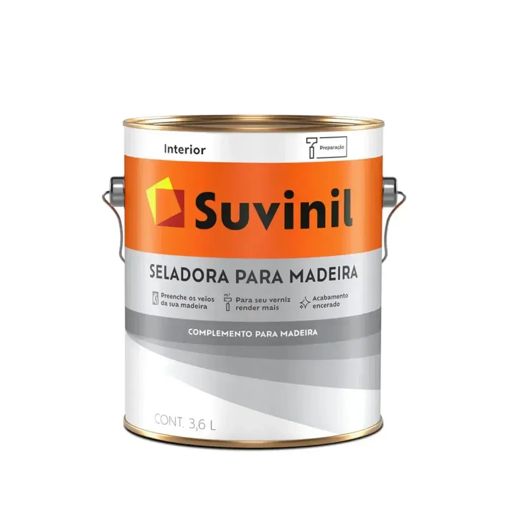 Seladora para madeira incolor 3,6L Suvinil — fotografia 2