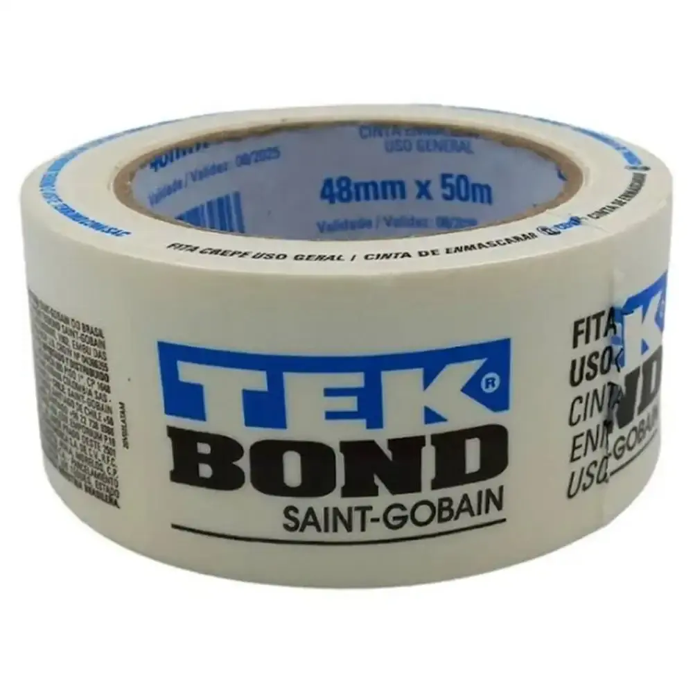 Fita Crepe 48 MM x 50 Metros TEKBOND — fotografia 3