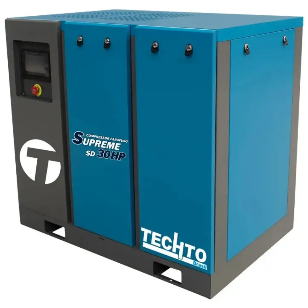 Compressor de parafuso supreme SC30 30HP 10BAR 220V techto — fotografia 2