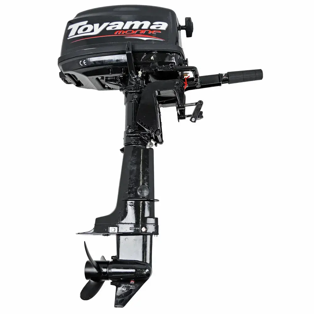 Motor de popa TM5.8TS de barco 5.8HP 2 tempos a gasolina da Toyama — fotografia 8