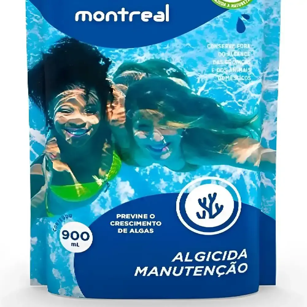 Algicida Manutenção 900 ml Refil MONTREAL — fotografia 3