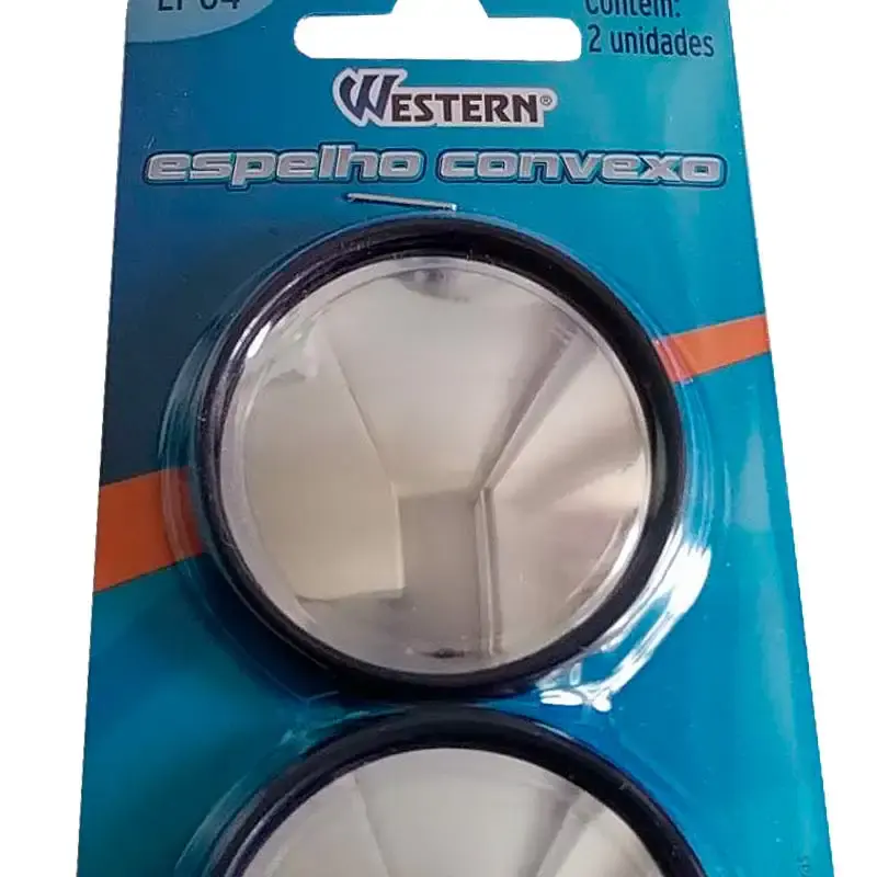 Espelho retrovisor convexo auxiliar redondo LT-04 Western — fotografia 3
