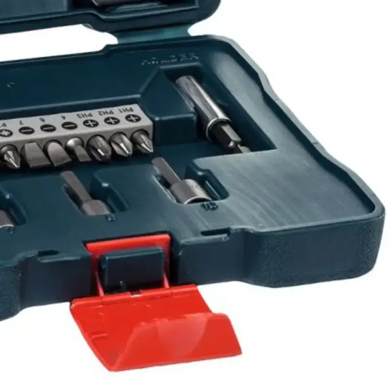 Estojo de brocas e pontas kit com 30 peças x-line Bosch — fotografia 4