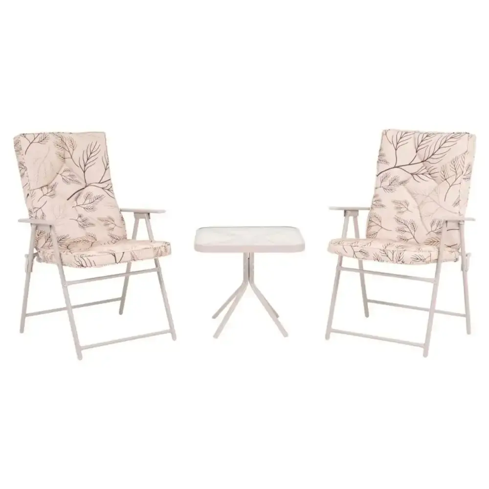 Conjunto de mesa e cadeiras 3 peças kairos Mor — fotografia de referência